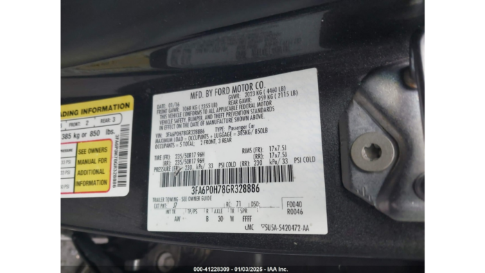 2016 Ford Fusion Se - Image 10