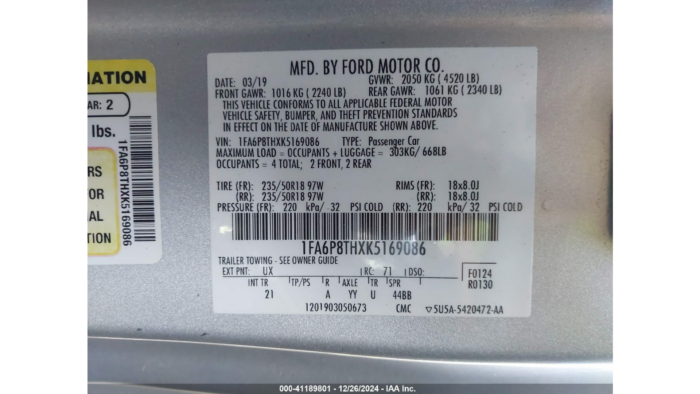 2019 Ford Mustang - Image 10