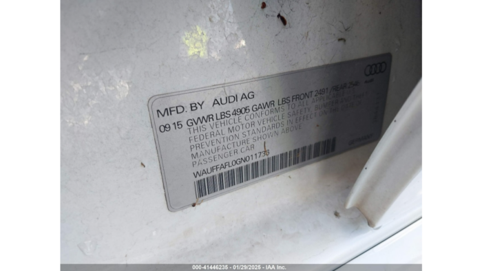 2016 Audi A4 - Image 10