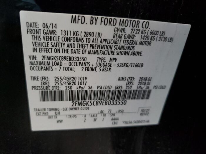 2014 Ford Flex Sel - Imagen 11