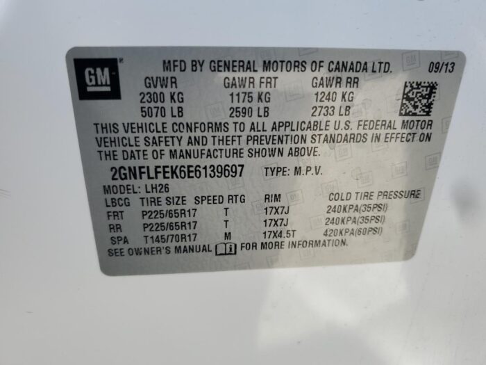 2014 Chevrolet Equinox - Image 10