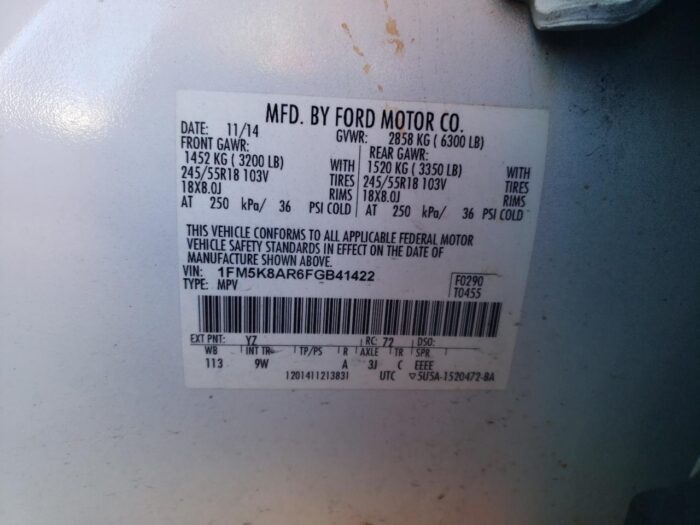 2015 Ford Explorer - Imagen 10