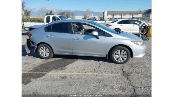 2012 Honda Civic Lx - Image 4