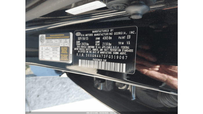 2015 Kia Optima Ex - Imagen 8