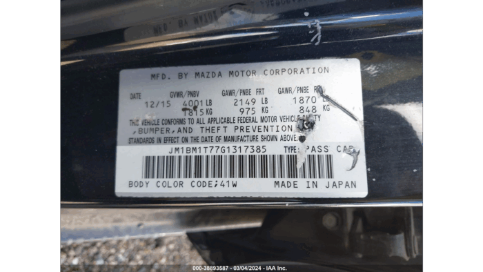 2016 Mazda 3 - Image 7