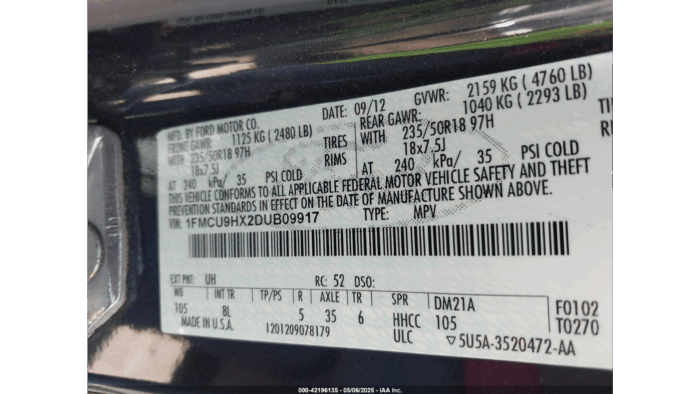 2013 Ford Escape Sel - Image 10