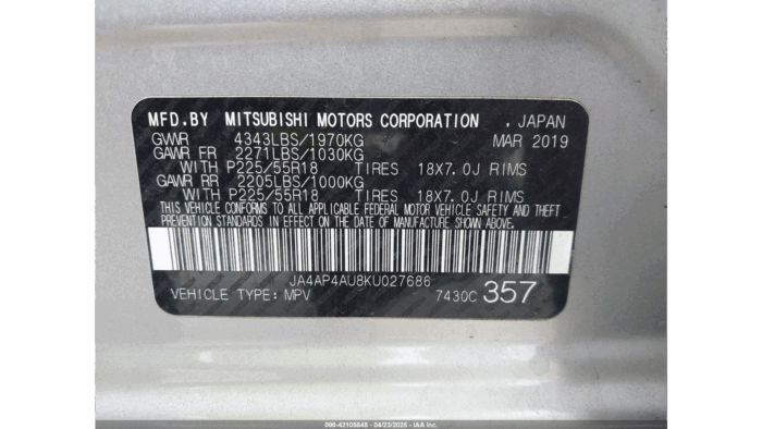 2019 Mitsubishi Outlander - Image 9