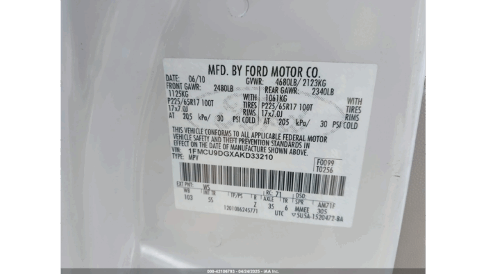2010 Ford Escape - Image 7