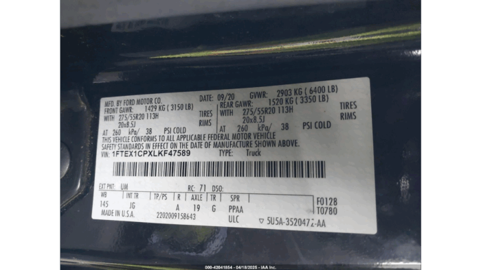 2020 Ford F-150 - Image 10