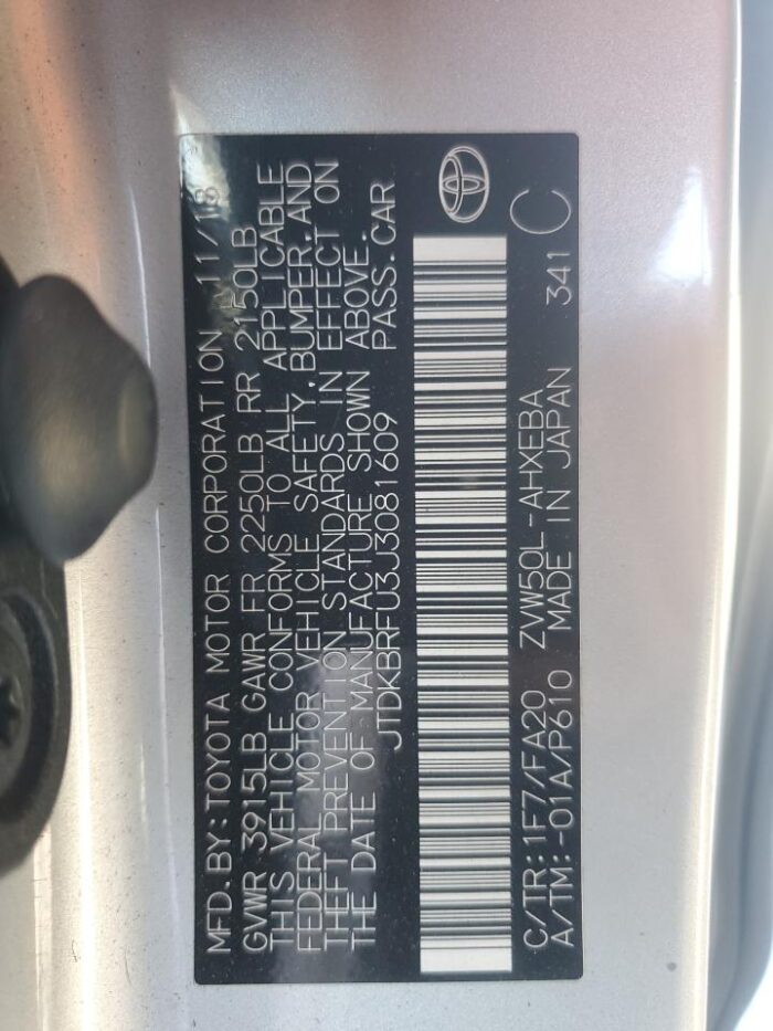2018 Toyota Prius - Image 7