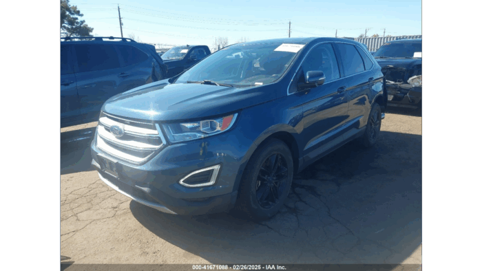 2016 Ford Edge Sel - Image 3