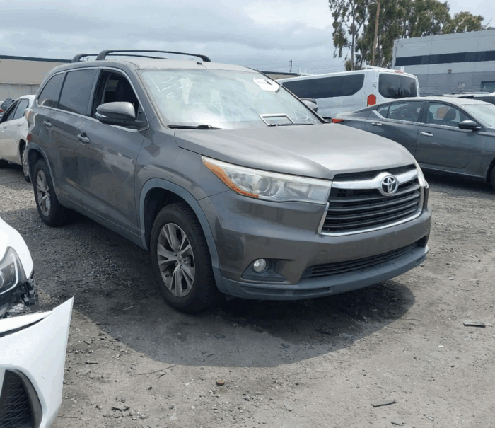 2015 Toyota Highlander Le