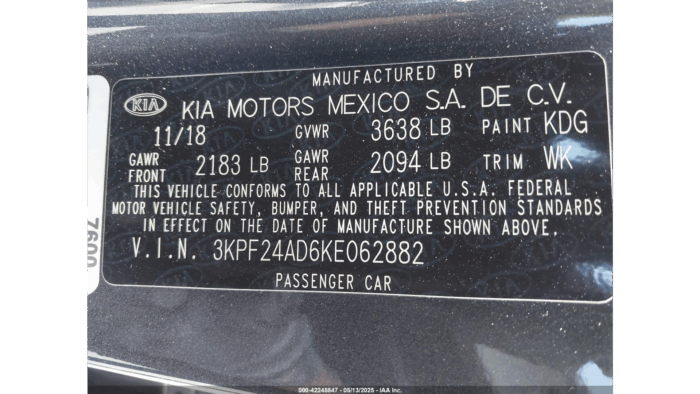 2019 Kia Forte Fe - Image 7