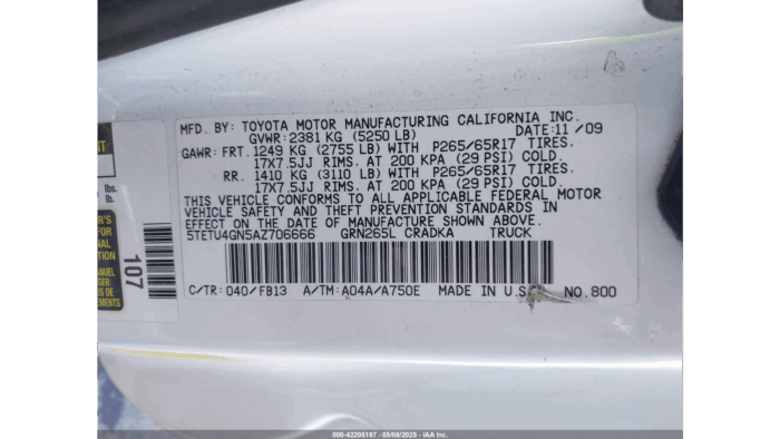 2010 Toyota Tacoma - Image 11
