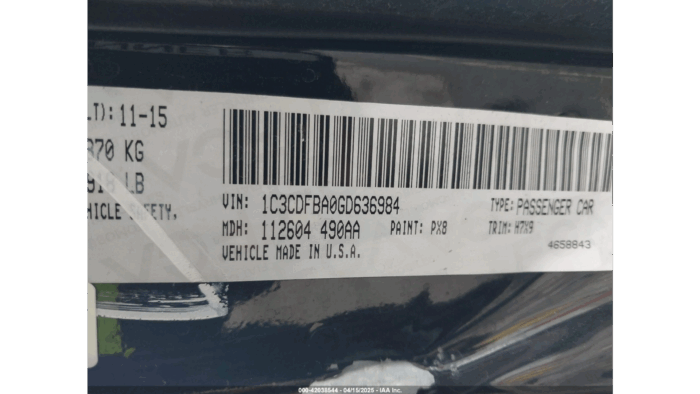 2016 Dodge Dart Sxt - Imagen 10