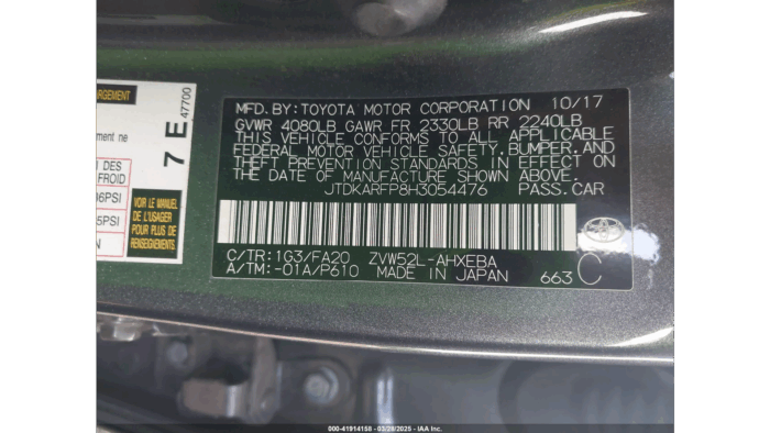2017 Toyota Prius - Imagen 10