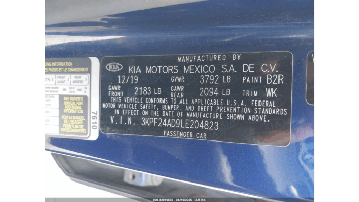 2020 Kia Forte Lxs - Image 12