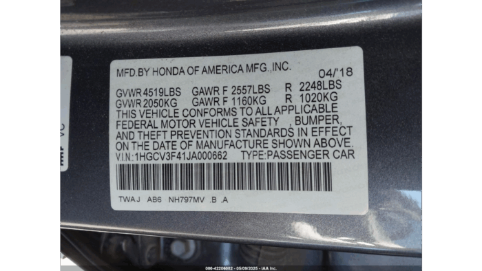 2018 Honda Accord - Image 11