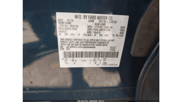 2016 Ford Edge - Imagen 8