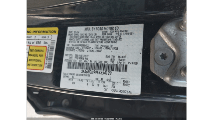 2014 Ford Fusion Se - Imagen 10