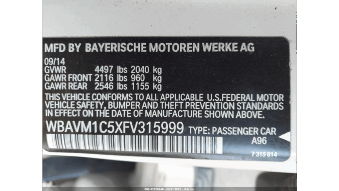 2015 Bmw X1 - Image 8