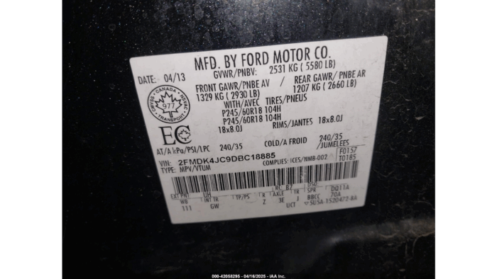 2013 Ford Edge Sel - Image 11