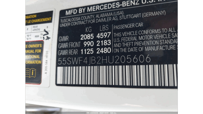 2017 Mercedes-Benz C 300 - Image 10