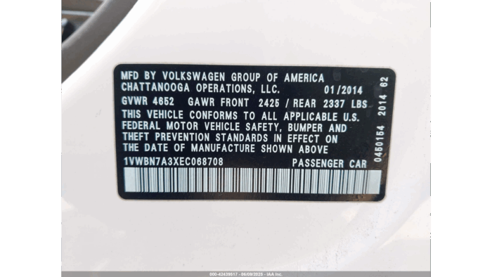 2014 Volkswagen Passat - Image 9