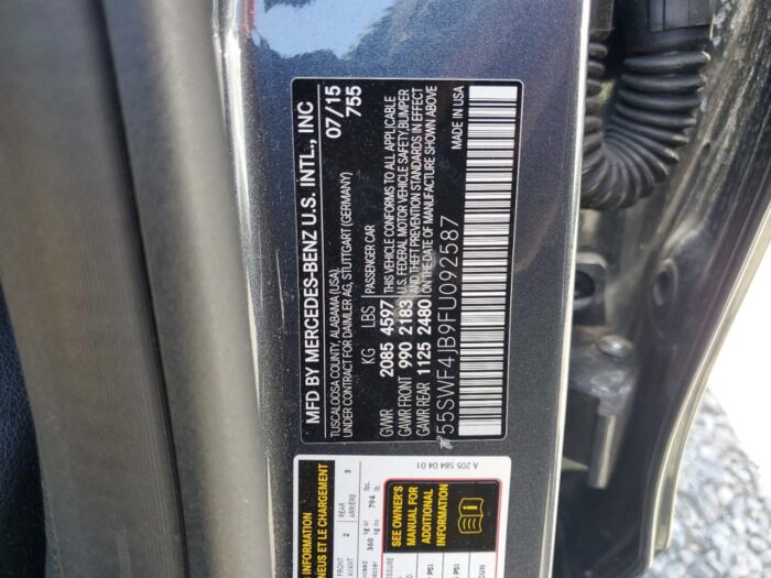 2015 Mercedes-Benz C 300 - Image 10