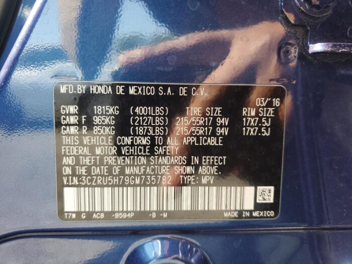 2016 Honda Hr-v - Image 7