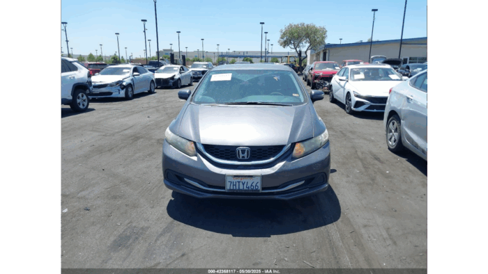 2014 Honda Civic Lx - Image 2