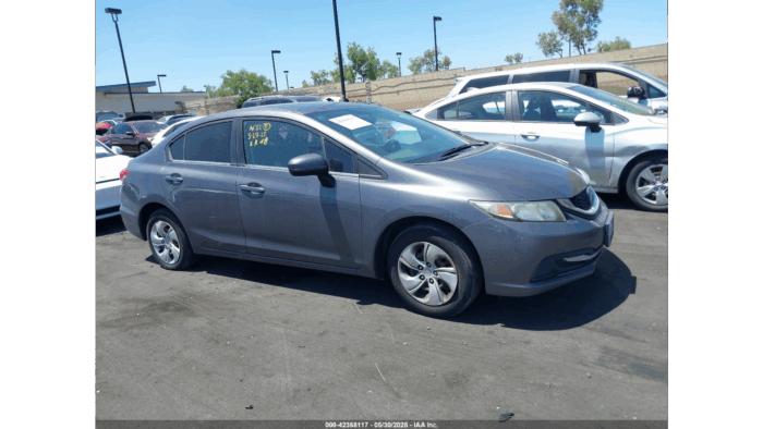 2014 Honda Civic Lx - Image 3