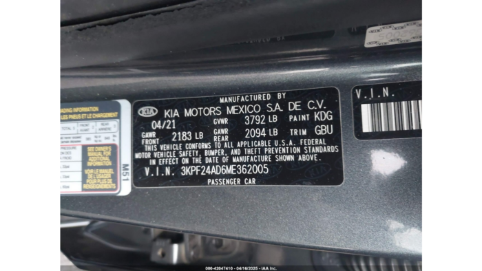 2021 Kia Forte Lxs - Image 10