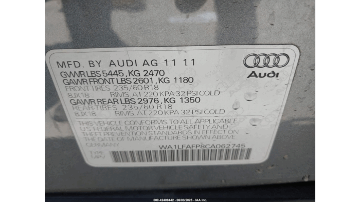 2012 Audi Q5 - Image 10