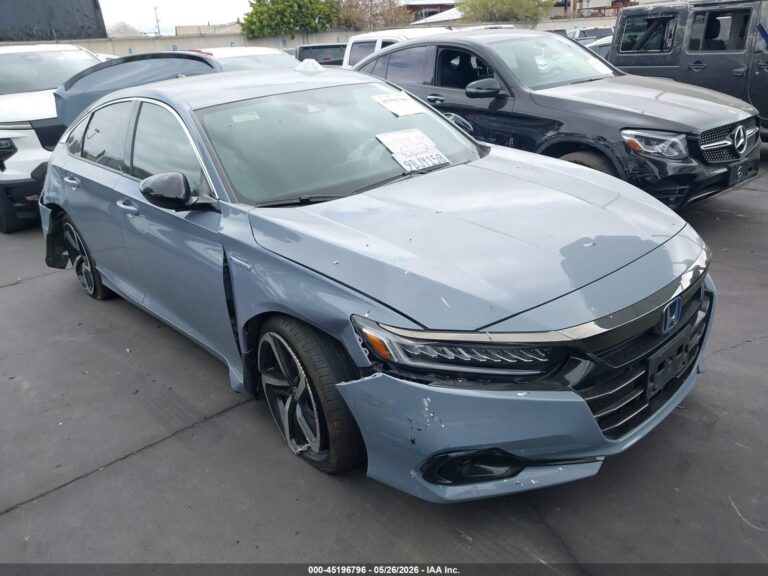 2022 HONDA ACCORD