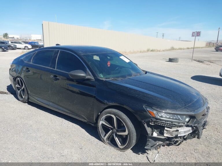 2019 HONDA ACCORD