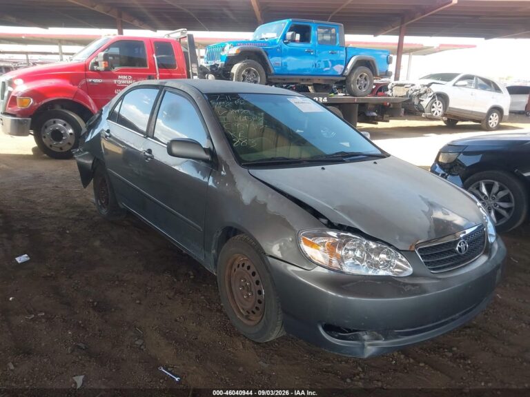 2007 TOYOTA COROLLA